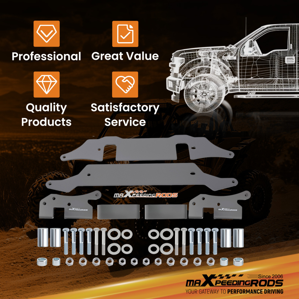 Suspension Lift Kit 3 inch-5 inch compatible for Polaris RZR 1000 XP/XP 42014-2018