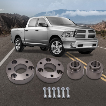 2.5 inch front +2 inch rear Full Lift Kit Leveling Kit compatible for Dodge Ram 1500 4WD 2009-2019