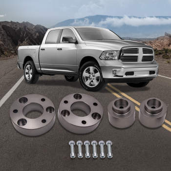 2.5 inch Front Spacers 2 inch Rear Lift Leveling Kit compatible for Dodge Ram 1500 4x4 2009-2019