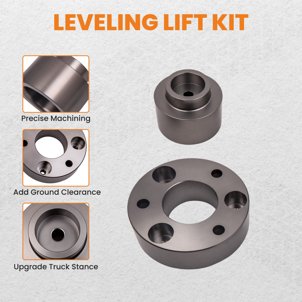 2.5 inch Front Spacers 2 inch Rear Lift Leveling Kit compatible for Dodge Ram 1500 4x4 2009-2019