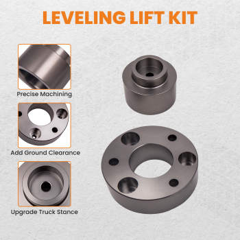 2.5 inch Front Spacers 2 inch Rear Lift Leveling Kit compatible for Dodge Ram 1500 4x4 2009-2019