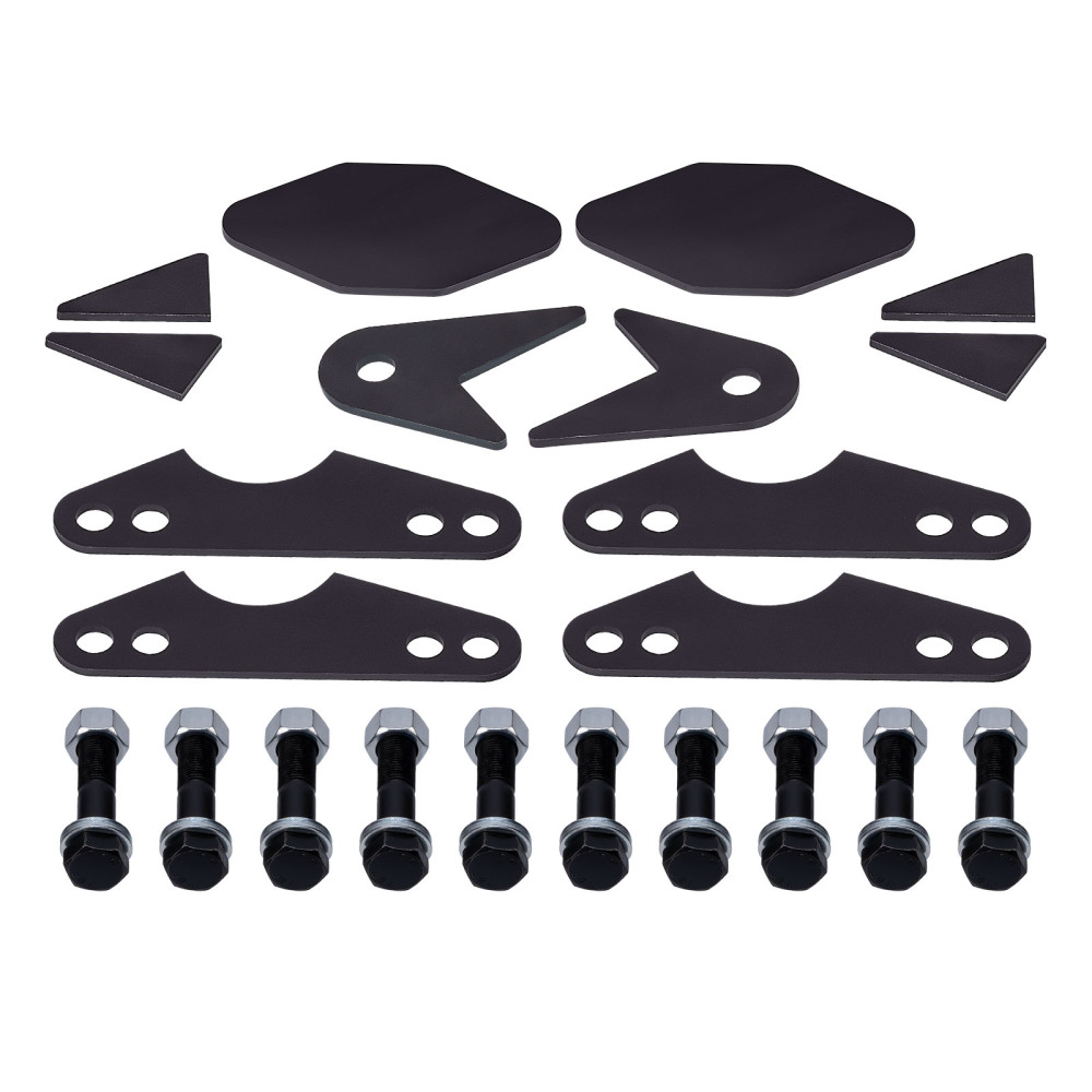 Universal Rear Weld On 4 Link Suspension Lift Kit Heavy Duty 24