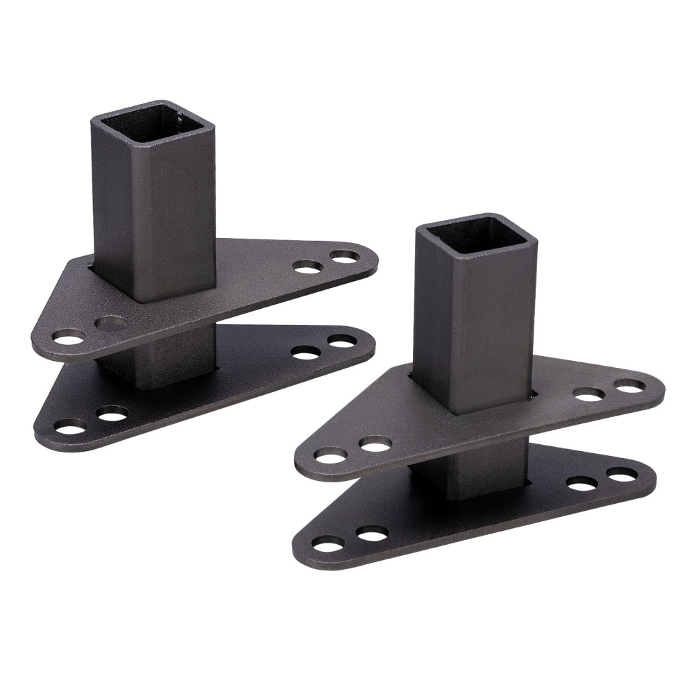 Universal Rear Weld On 4 Link Suspension Lift Kit Heavy Duty 24 Steel Bars Blue