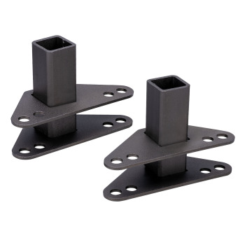 Universal Rear Weld On 4 Link Suspension Lift Kit Heavy Duty 24 Steel Bars Blue