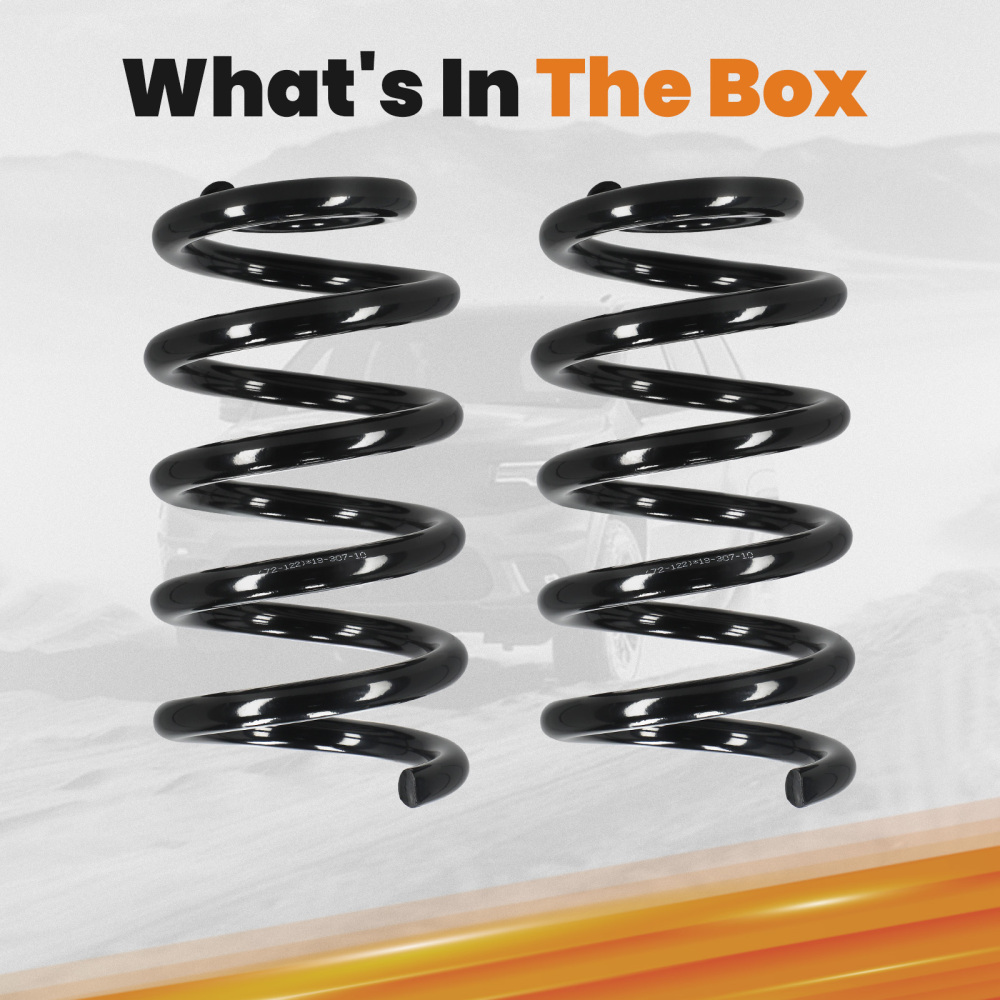 3 Front Coil Springs Drop Kit compatible for Chevy Silverado GMC Sierra 1500 2007-15