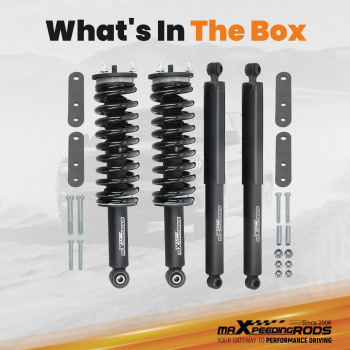 2.5 Lift Kit w/ StrutsShocks compatible for Toyota Tacoma RWD 4WD 1995-04
