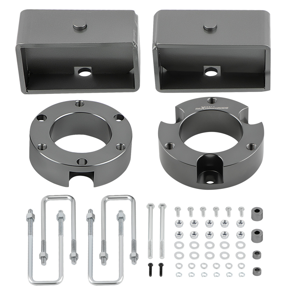maXpeedingrods 3 Front 3 Rear Lift Kit Compatible for Toyota Tacoma 6LUG 2WD1995.5-2004 Diff Drop