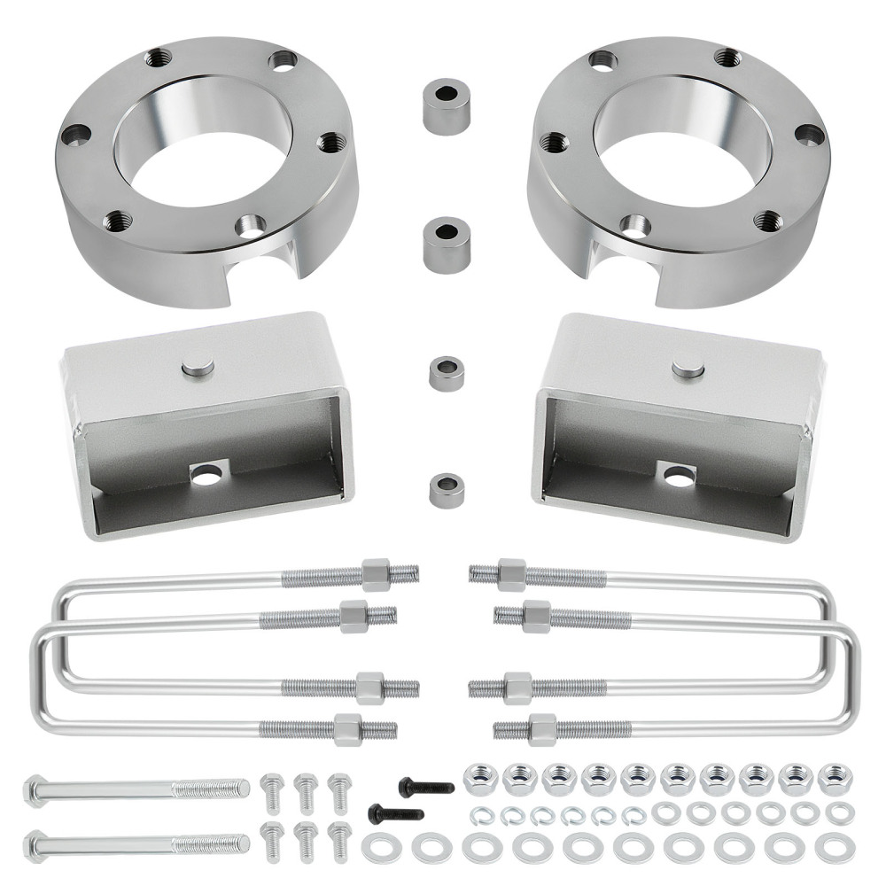 maXpeedingrods 3 Front 3 Rear Lift Kit Compatible for Toyota Tacoma 6LUG 2WD1995.5-2004 Diff Drop