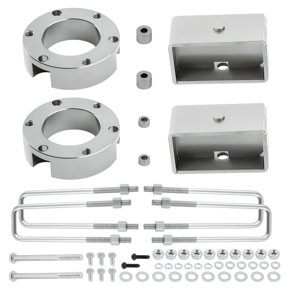 maXpeedingrods 3 Front 3 Rear Lift Kit Compatible for Toyota Tacoma 6LUG 2WD1995.5-2004 Diff Drop