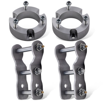 Lift Kit compatible for Toyota Hilux 4WD 2005-2014 3 inch Front Spacerand 2 inch Rear Shackles