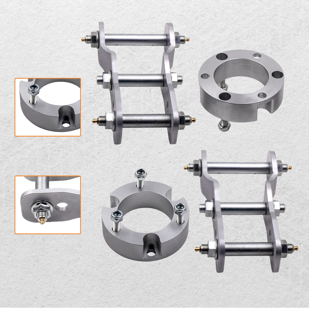 3 pollice+2 pollice Inch Full Kit Front + Rear Shackles Lift Kit compatibile per Toyota Hilux Vigo 05-14