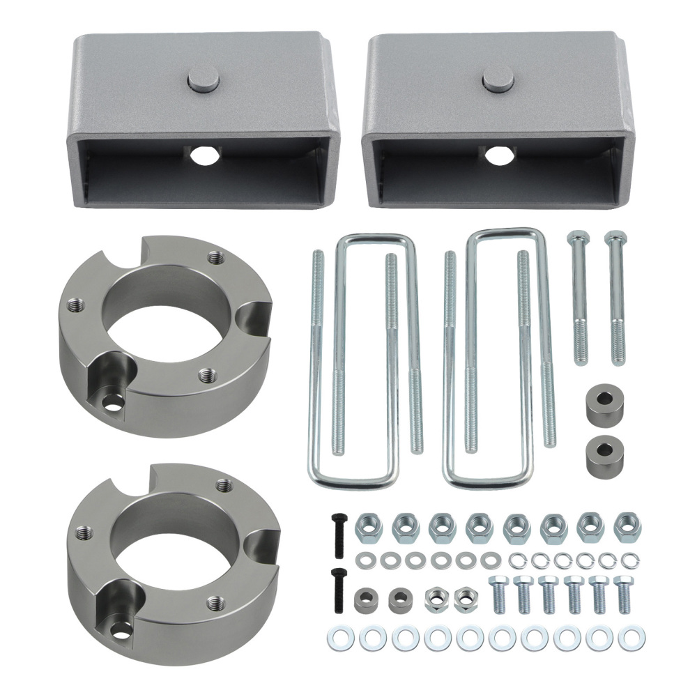 3 Front 3 Rear Full Leveling Lift Kit compatible for Toyota Tacoma 2005-2023 6-Lug