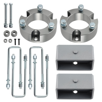 3 Front 2 Rear Leveling Lift Kit compatible for Toyota Tacoma 2005-2021 Strut Spacers