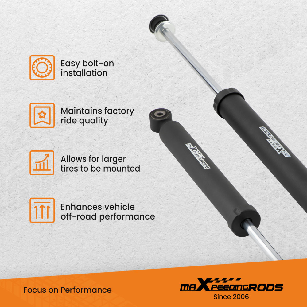 2.5 Leveling Lift Kit w/ Shocks compatible for Toyota Tundra 2WD 4WD 2000-06