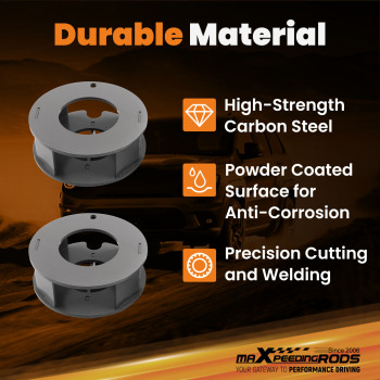 2.5 FrontRear Lift Kit compatible for Toyota Tundra 2022+ 2WD 4WD Extender