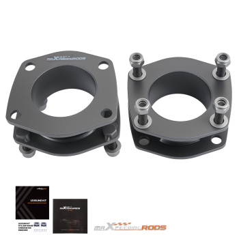 2 Front Leveling Lift Kit compatible for Jeep Grand Cherokee WK 2005-2010 Strut Spacers