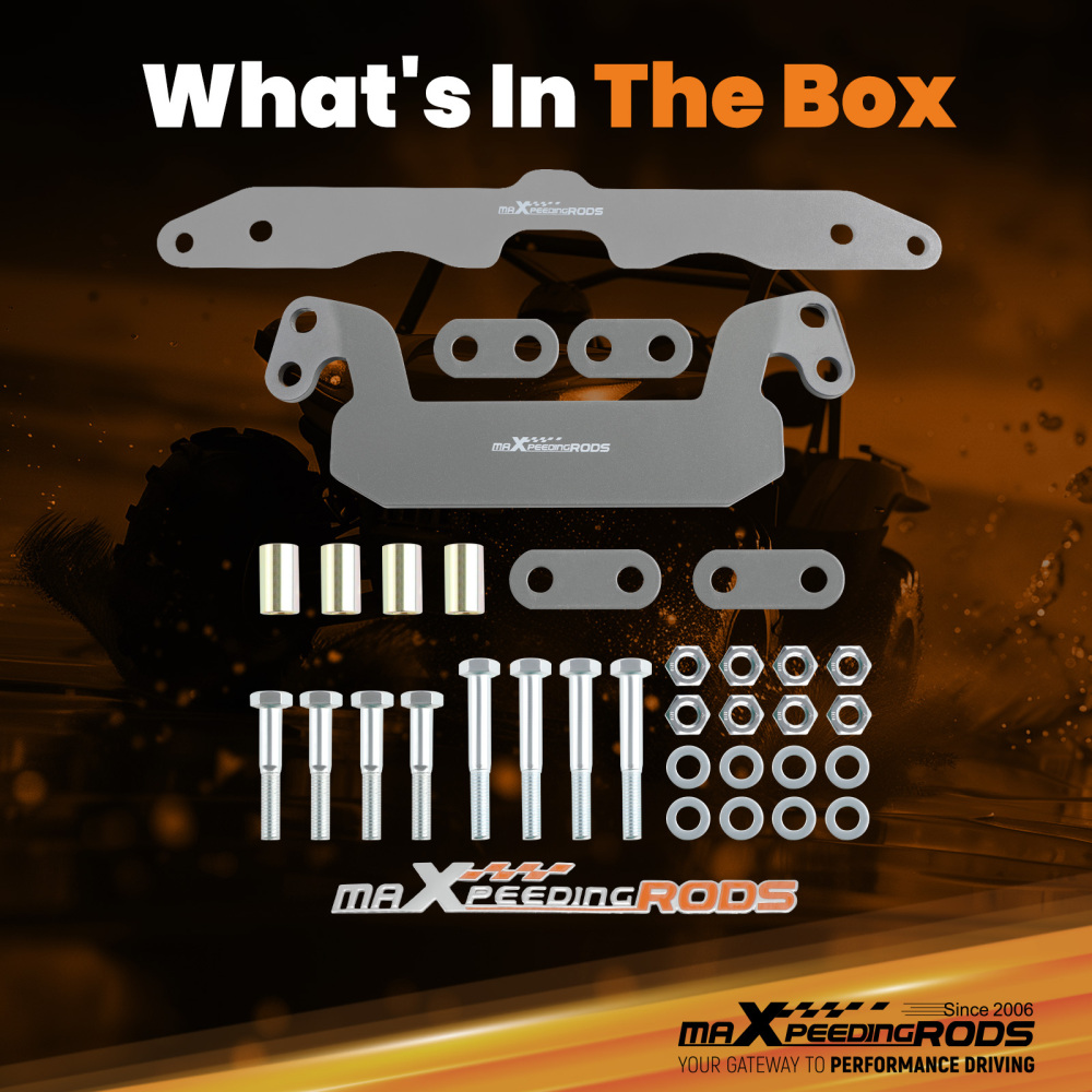 2 Lift Suspenion Kit compatible pour Yamaha Kodiak 700 EPS700 SE 4x4 2016 2017 2018