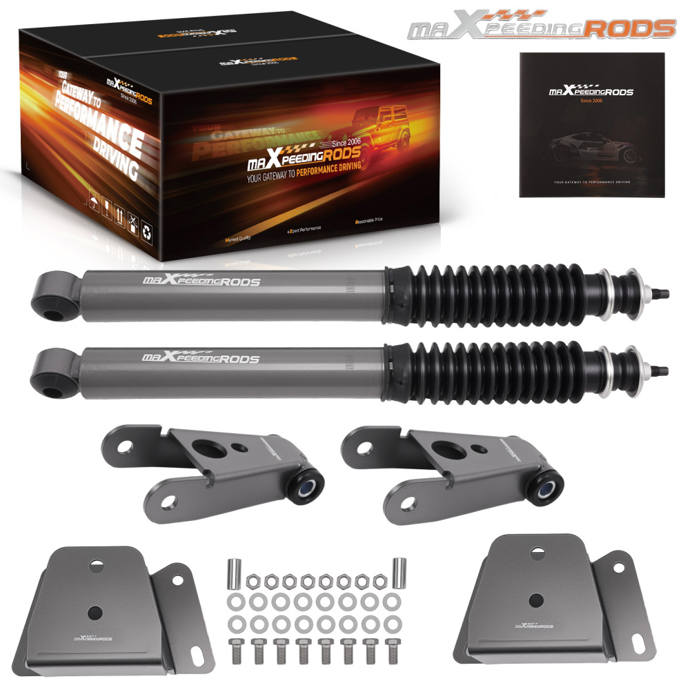 4 Drop Suspension Kit compatible for Ford F100 compatible for Ranger 2WD 73-79 with Nitrogen Charged