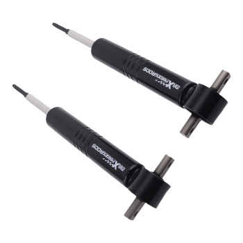 Height Adjustable Front Shocks compatible for Silverado Sierra 1500 2007-2018 0-3 Drop