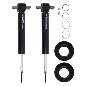 Height Adjustable Front Shocks compatible for Silverado Sierra 1500 2007-2018 0-3 Drop