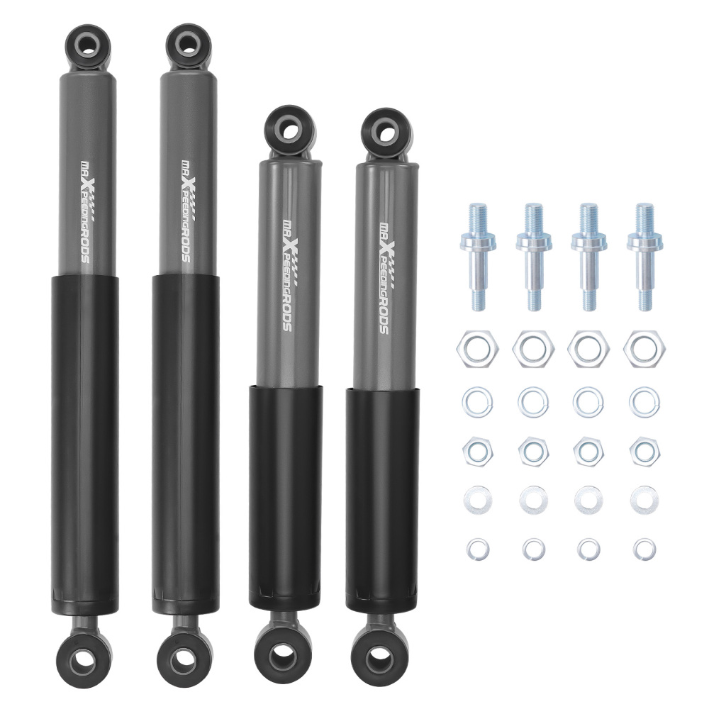 Front/Rear Shocks kitfor 2-5in F4-7 R Drop compatible for Chevy/GMC C10 1973-1987