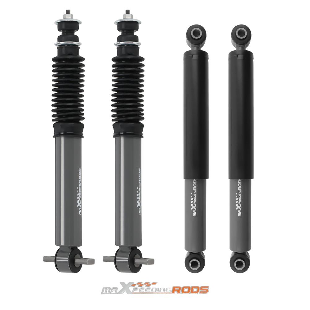 Front Rear Lowering Shocks kit F2-5R5-7 Drop compatible for Chevy /GMC 1999-2006