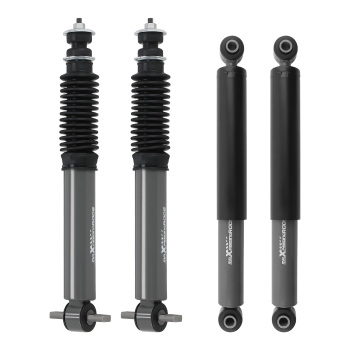 Front Rear Lowering Shocks kit F2-5R5-7 Drop compatible for Chevy /GMC 1999-2006