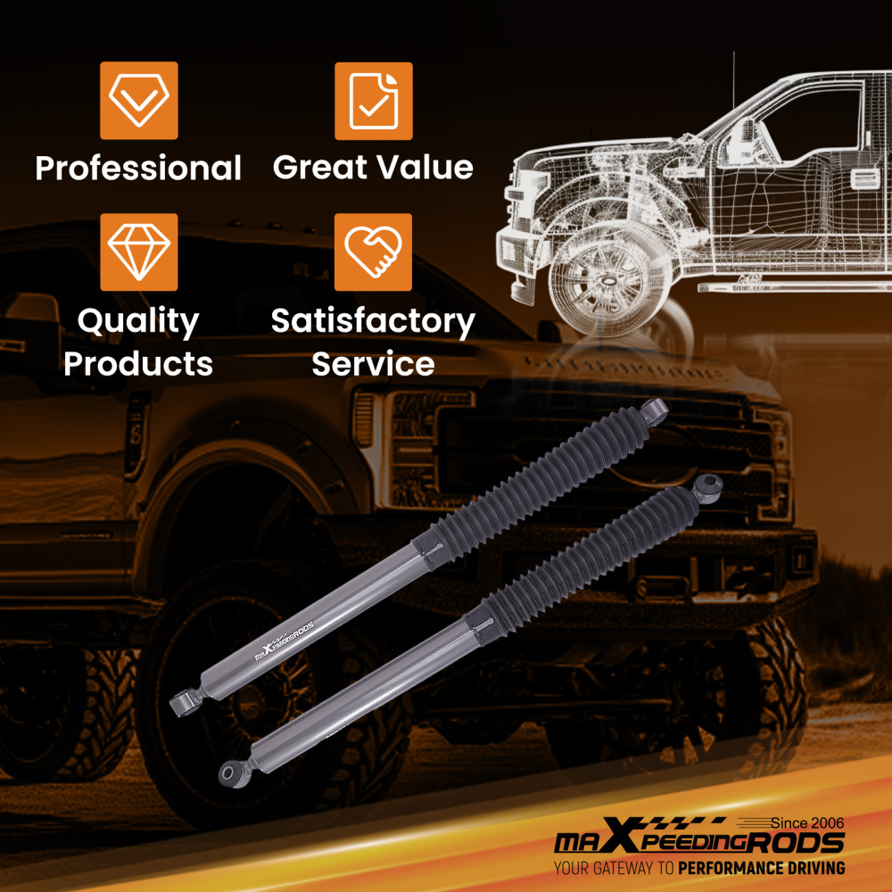 4WD Heavy Duty Shock compatible for Ford F-250 F-350 Super Duty 2017-2025 0-4.5 Lift