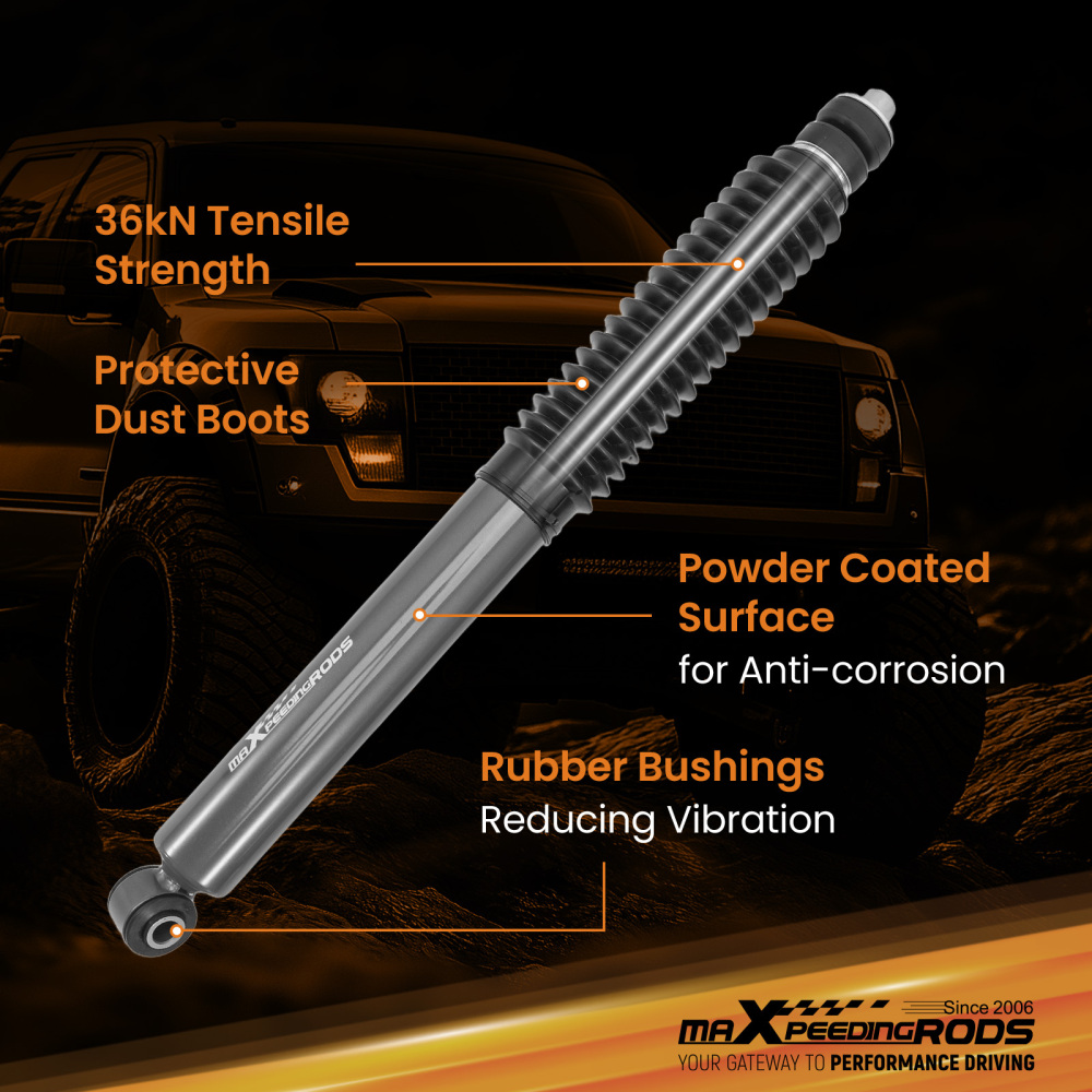 Front Shock compatible for Ford F-250 F-350 Super Duty 2005-2025 with 0-1.5 Lift Height