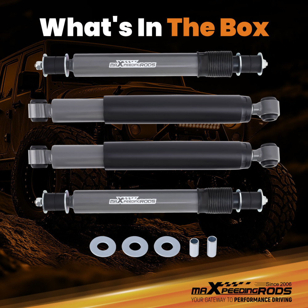 3-4 Front Rear Foam Cell Shock Absorbers compatible for Nissan Patrol GQ Y60 GU Y61