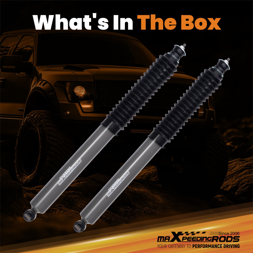 3.5-4 Lift G1 Front Shock Absorbers compatible for Jeep Grand Cherokee 1993-2004