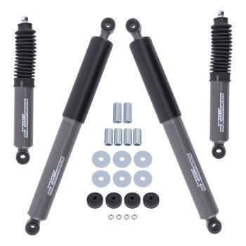 Heavy Duty Gas Shock Absorbers for Navara D22 DX,ST 4x4 Ute 4WD Front + Rear