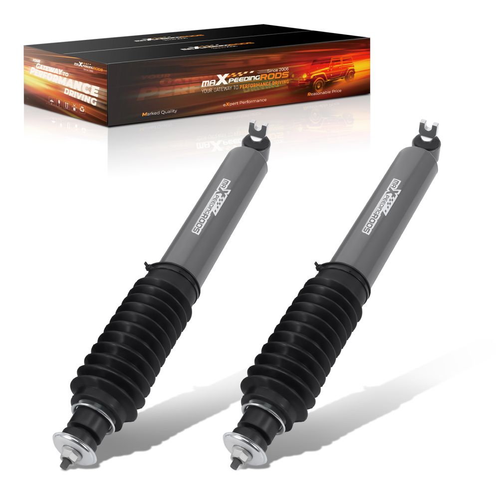 Heavy Duty Nitrogen Front Shocks for 2002-2008 compatible for Dodge Ram 1500 RWD 1.5-3 Lift
