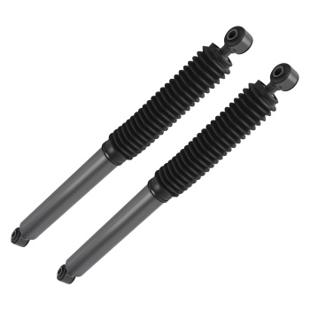 18mm Rod Rear Shock Set compatible for Ram 1500 4WD 2011-2018 Lifted 0-3 with Dust Cover