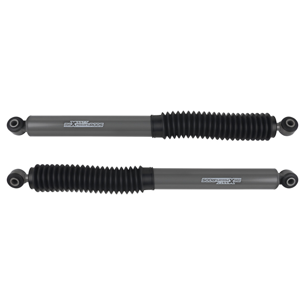 18mm Rod Rear Shock Set compatible for Ram 1500 4WD 2011-2018 Lifted 0-3 with Dust Cover