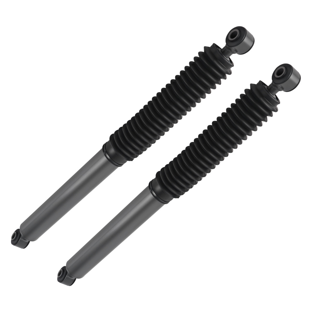 18mm Rod Rear Shock Set compatible for Ram 1500 4WD 2011-2018 Lifted 0-3 with Dust Cover
