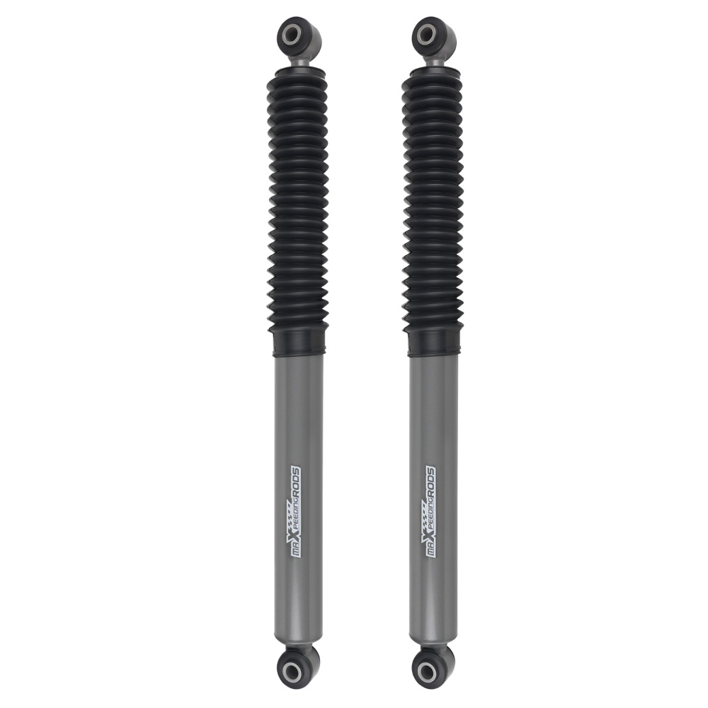 18mm Rod Rear Shock Set compatible for Ram 1500 4WD 2011-2018 Lifted 0-3 with Dust Cover