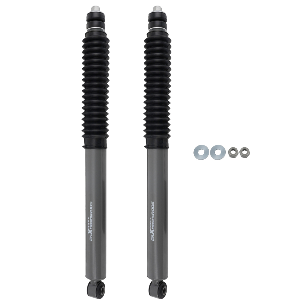 Front 2-4 Lift Shocks for 2014-2024 compatible for Dodge Ram 2500 4WD Twin Tube Nitrogen