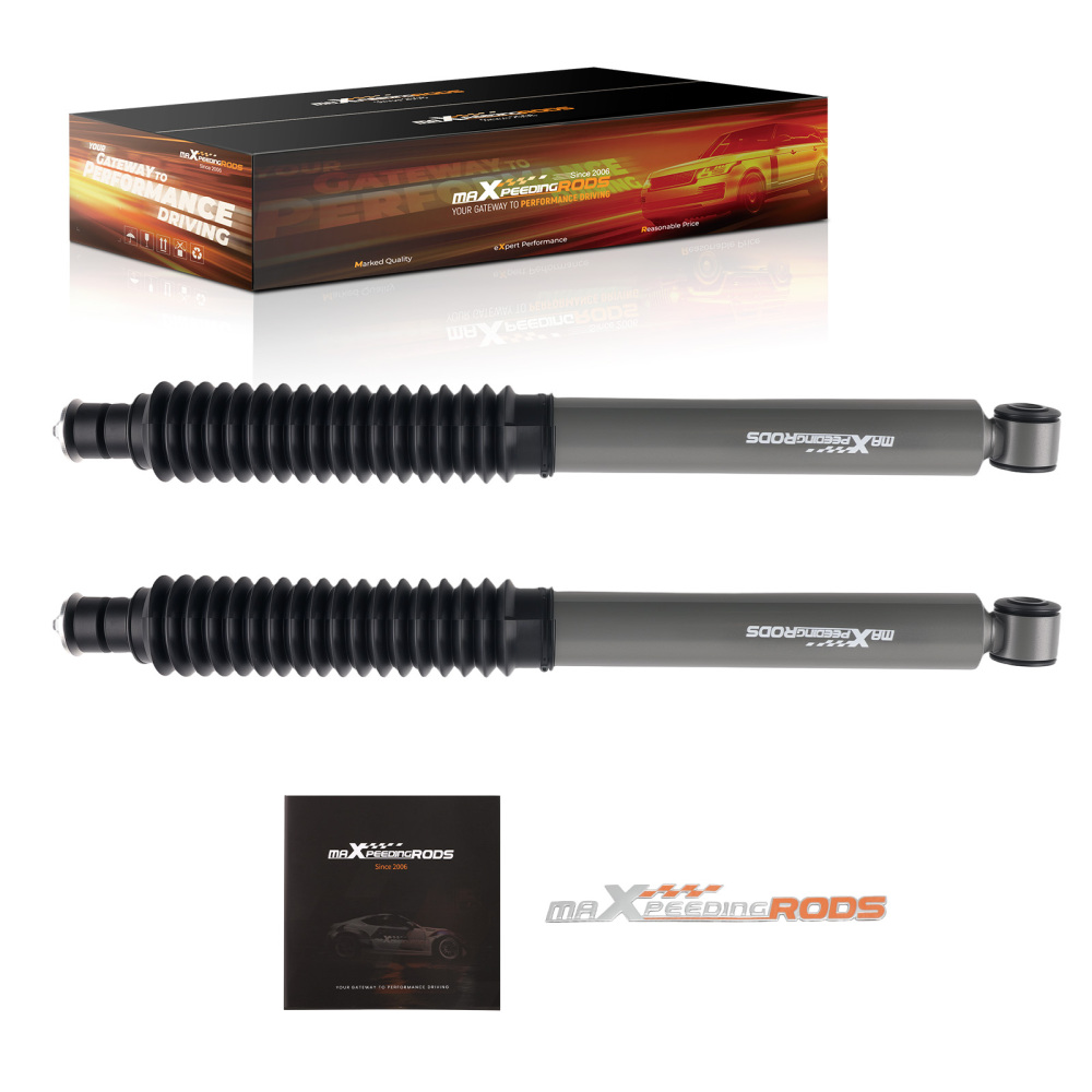 Rear Shock Absorbers Set compatible for Toyota FJ Cruiser 2WD 2007-2014 Lifted 0-3