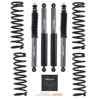 Front Rear Suspension Lift Kit compatible for Suzuki Jimny 2 50mm w/ Specific RHD Springs