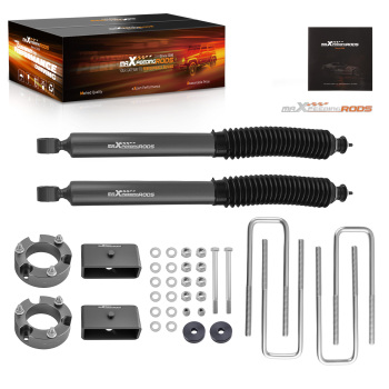 3 Inch Front 2 Inch Rear Lift Shock Kit compatible for Toyota Tacoma 05-23 2WD 4WD