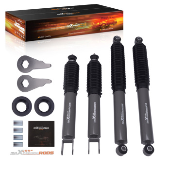 2 Leveling Kit w/Shocks compatible for Chevy Avalanche 1500 Z-71 2WD 4WD 2002-2006