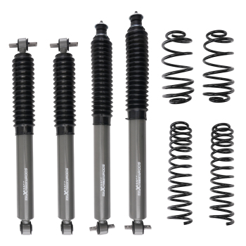 2.5 inch Lift Kit compatible for Jeep Wrangler TJ 4WD 6-Cyl 1997-06 ShocksCoil Springs