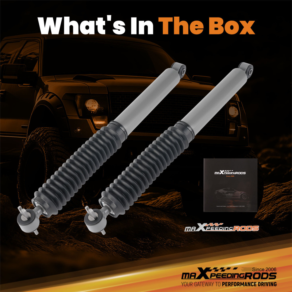 Off-Road Suspension Shocks compatible for Jeep Wrangler 4WD 1997-2006 3.5-6