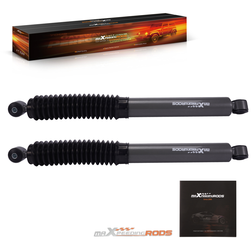 Rear Shock Absorbers compatible for Jeep Grand Cherokee 1999-04 With 0-2.5 Lift Kit
