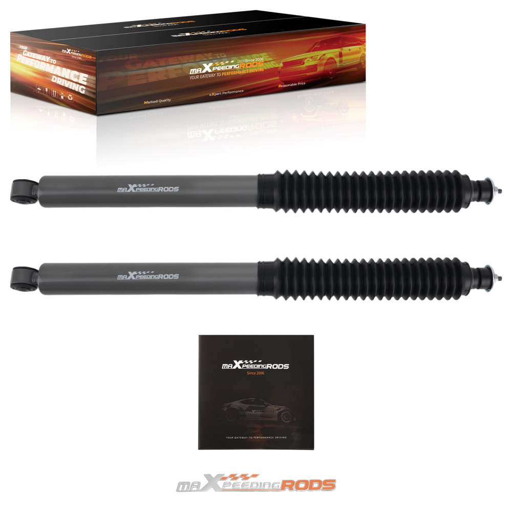 Twin-Tube Front Lift Shocks 3.5-6 Kit compatible for Jeep Wrangler YJ 4WD 1987-1995 2PC