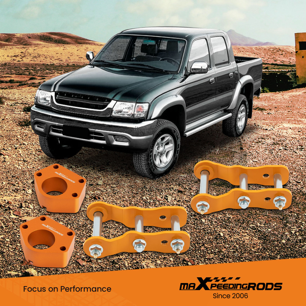 Ball Joint Spacer Shackles Lift kits compatible for Toyota Hilux LN107 LN109 LN111 3L 8L