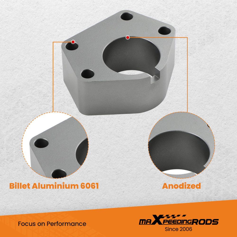 Manilles arrière et entretoise de joint à rotule compatible pour Toyota Hilux LN107 LN166 89-04 Kit de levage