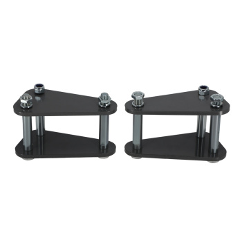 2x Front  2in 50mm Extended Shackles compatible for Toyota Landcruiser 40 60 73 75 Series