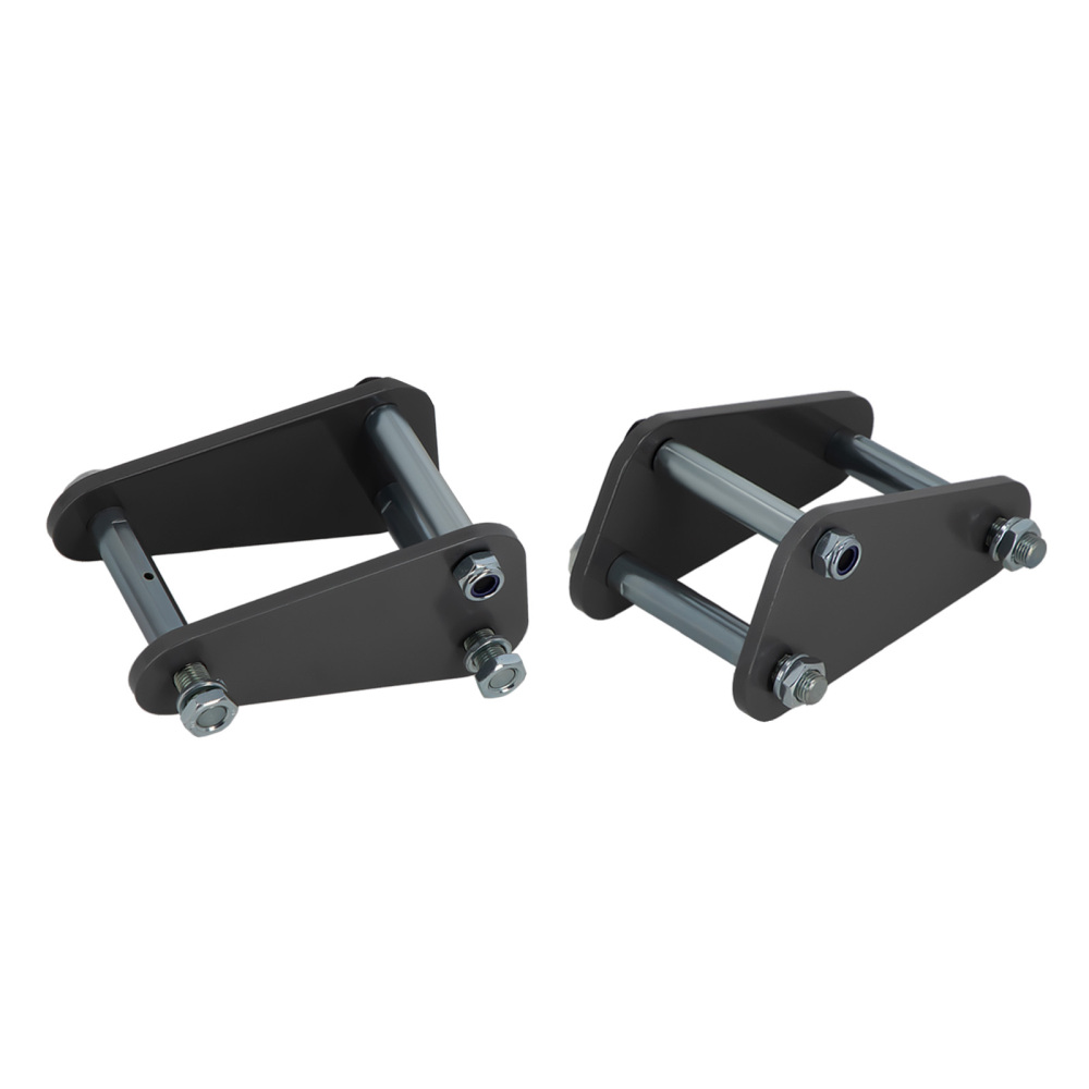 2x Front  2in 50mm Extended Shackles compatible for Toyota Landcruiser 40 60 73 75 Series